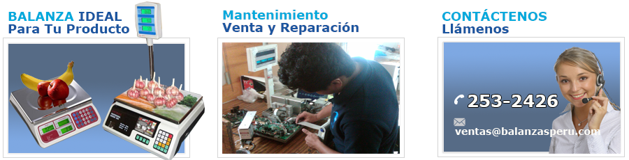 balanzas electronicas