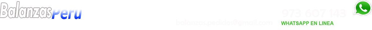 BALANZA ELECTRONICA digital
